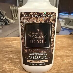 BATH & BODY WORKS A TOAST TO YOU BODY LOTION 8 FL OZ